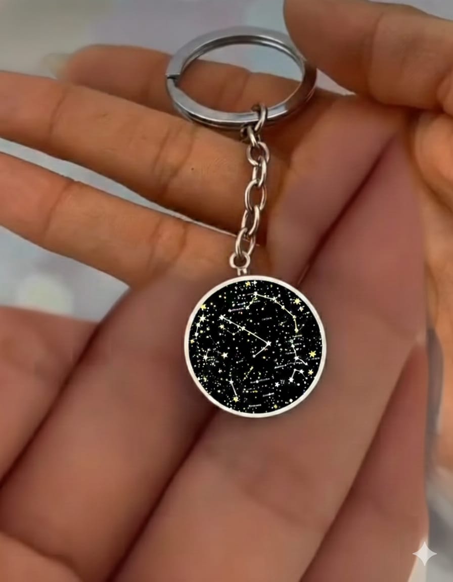 Silver Key Chain